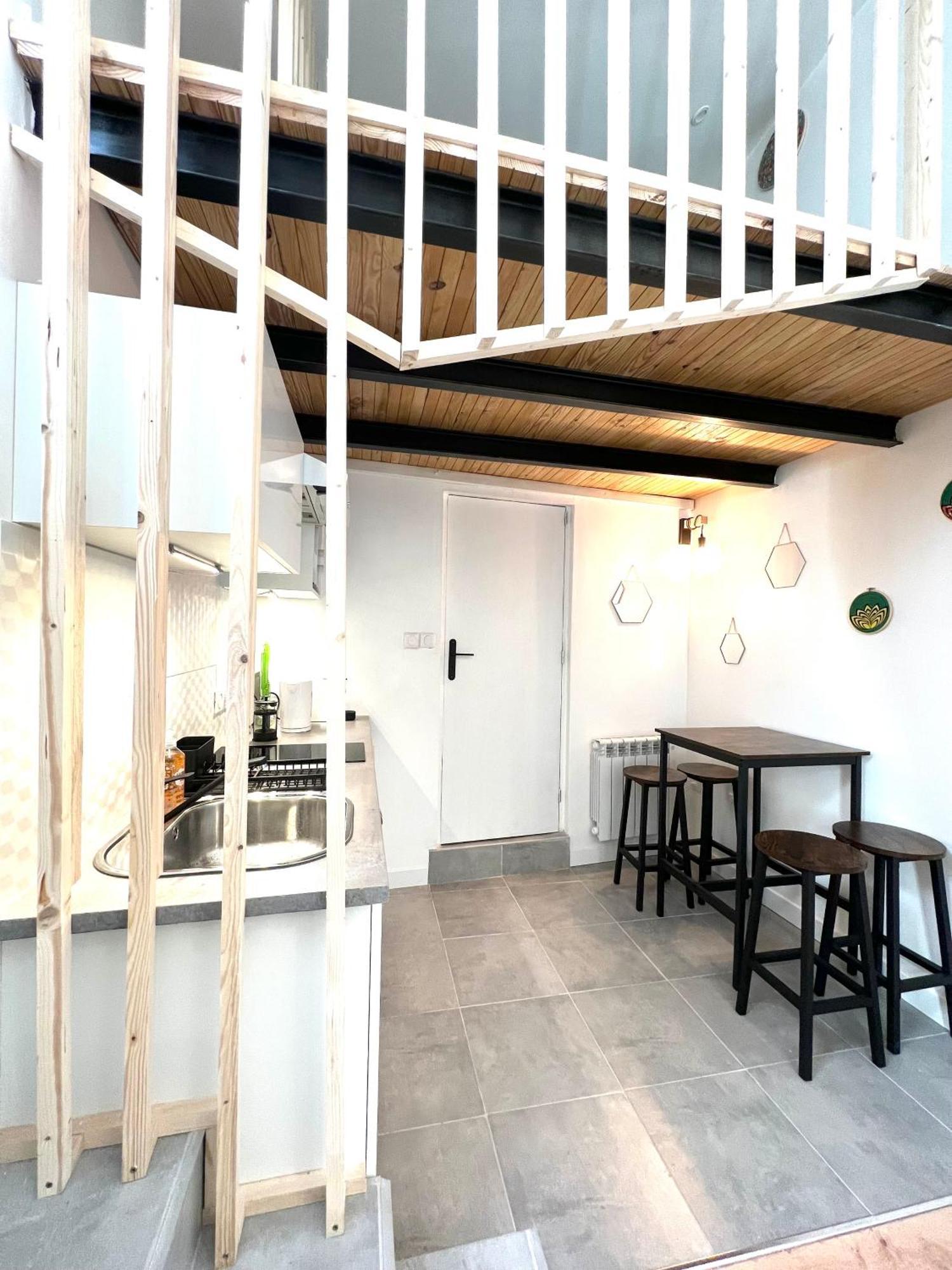 Jolie Mini Maison Lovely Tiny House Vitry-sur-Seine Buitenkant foto